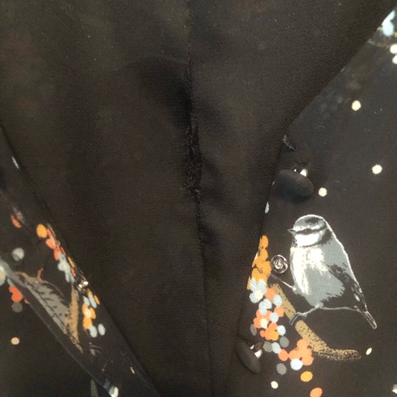 Taylor Swift H&M button down bird dress size 12 - Picture 8 of 9